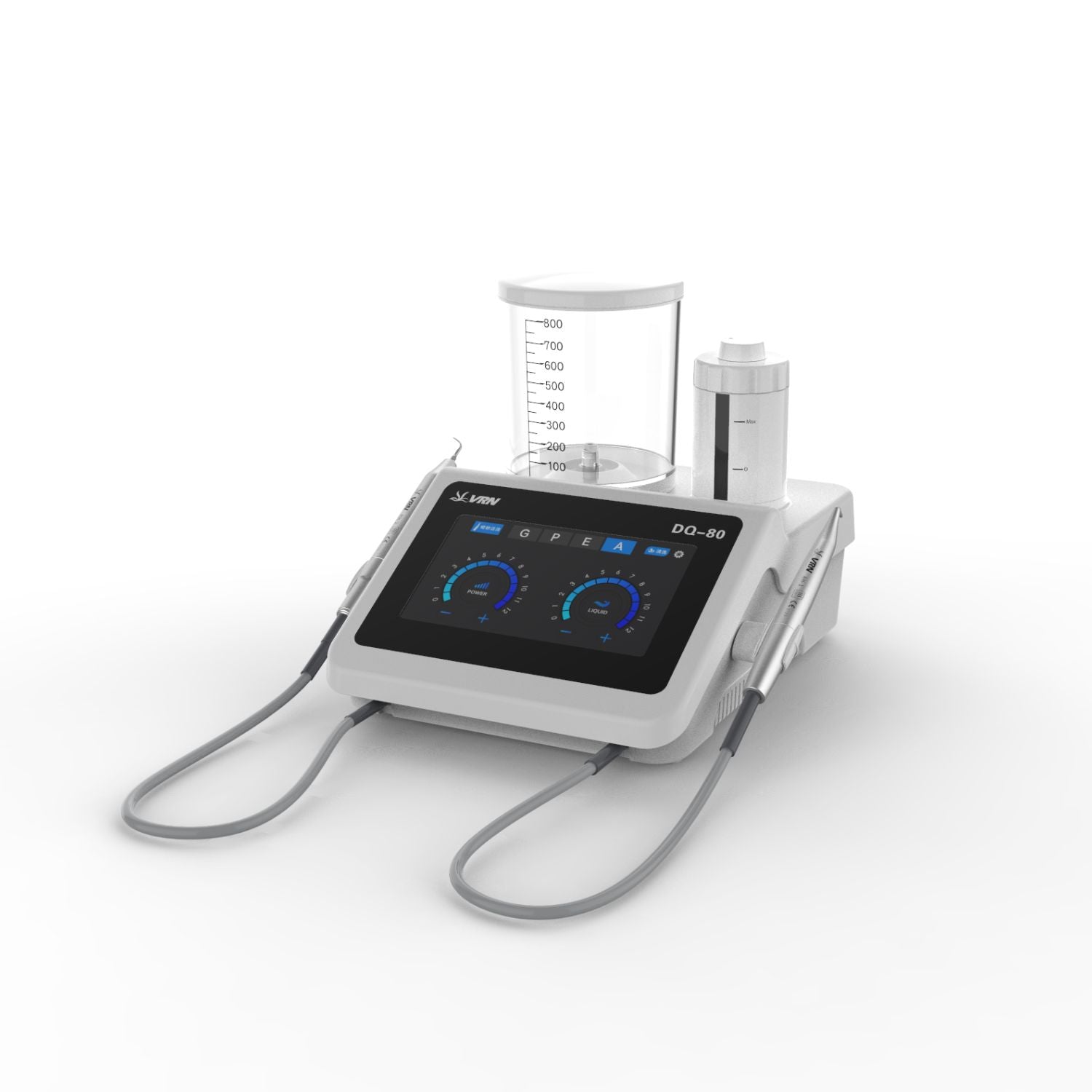 Sistema de terapia periodontal ultrassônica VRN®, raspador ultrassônico dentário e polidor de ar 2 em 1, com garrafa de água