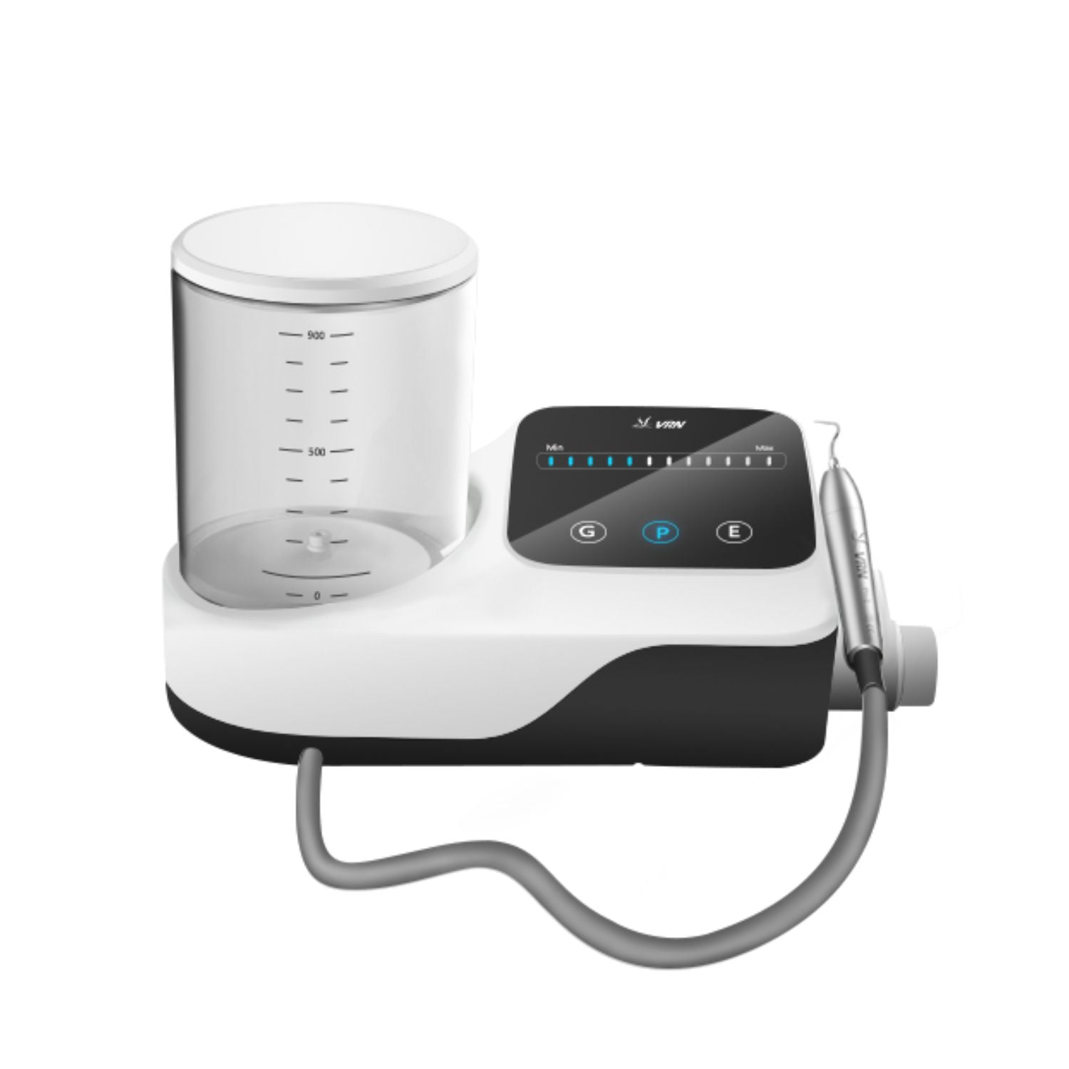 Máquina de tratamento periodontal ultrassônico VRN®, raspador ultrassônico dentário indolor com garrafa de água, com função de irrigação de canal radicular