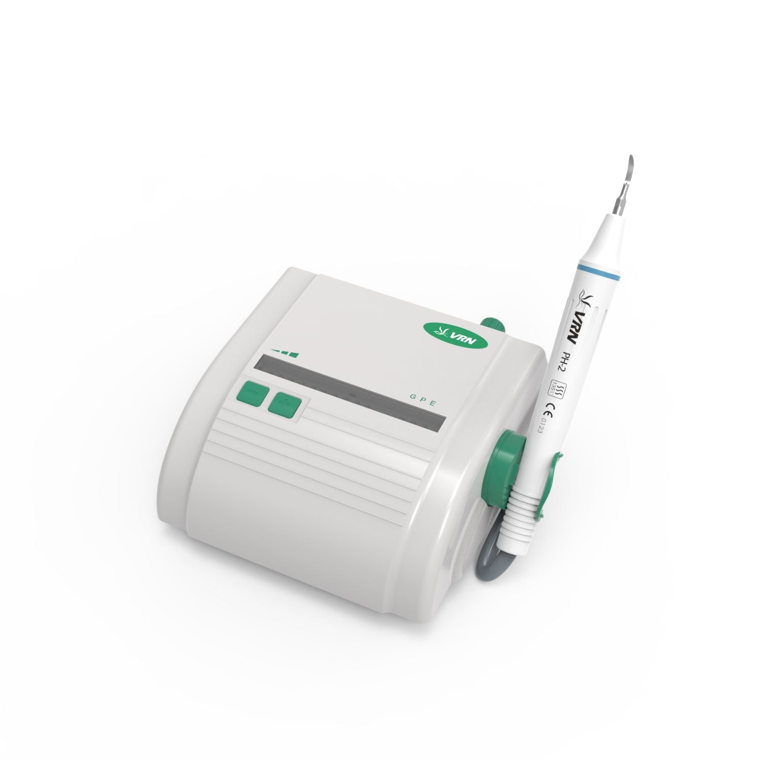 Máquina de raspagem ultrassônica dentária VRN®, com peça de mão removível de LED, raspagem, Perio, irrigação de canal radicular