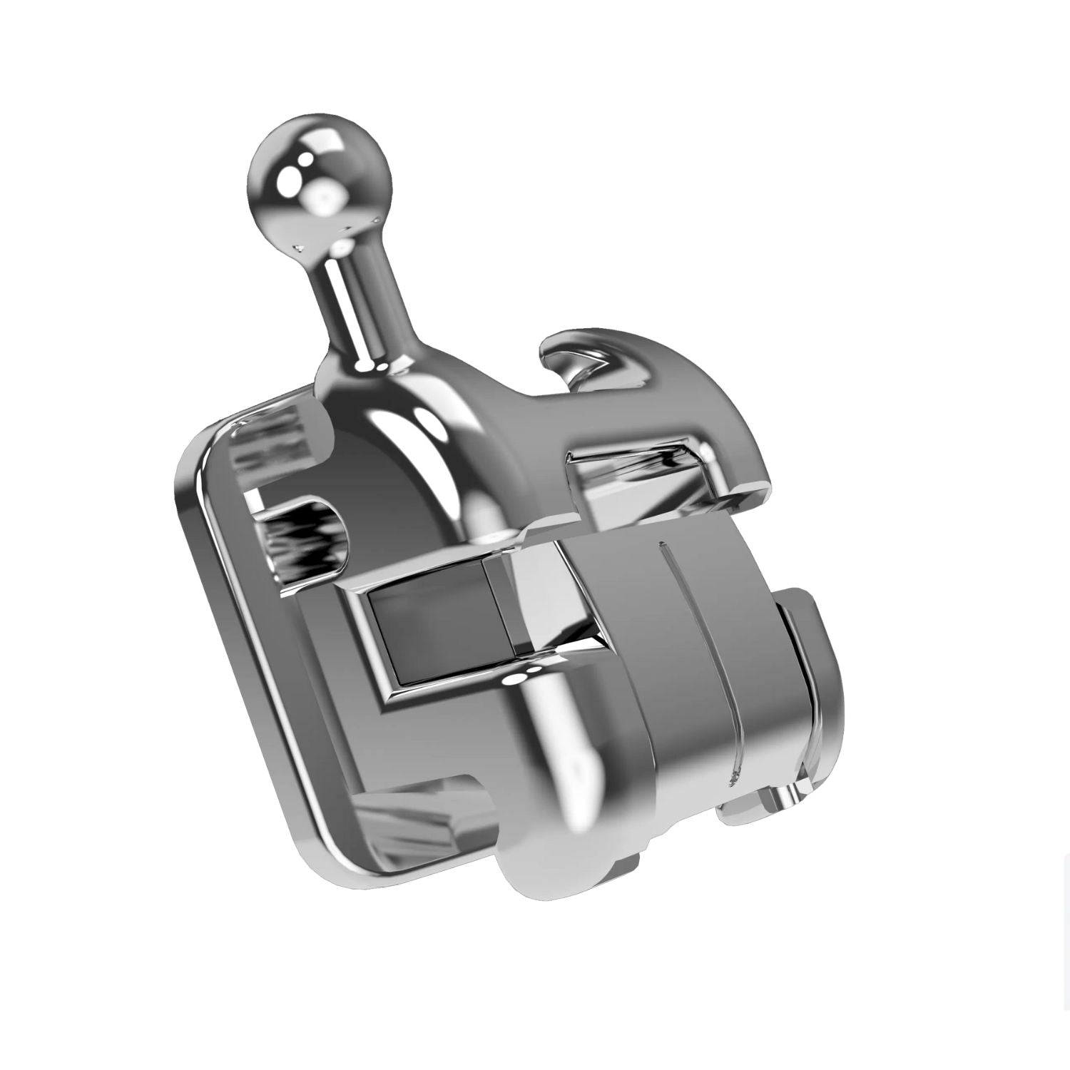 Easyinsmile Materiale Dentale Per Metallo Autolegante Roth / MBT 345 Slot . 022 Orhto Staffa Mini Bretelle - Foto 5