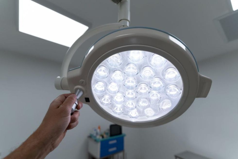 Ceiling Surgical Light Installation