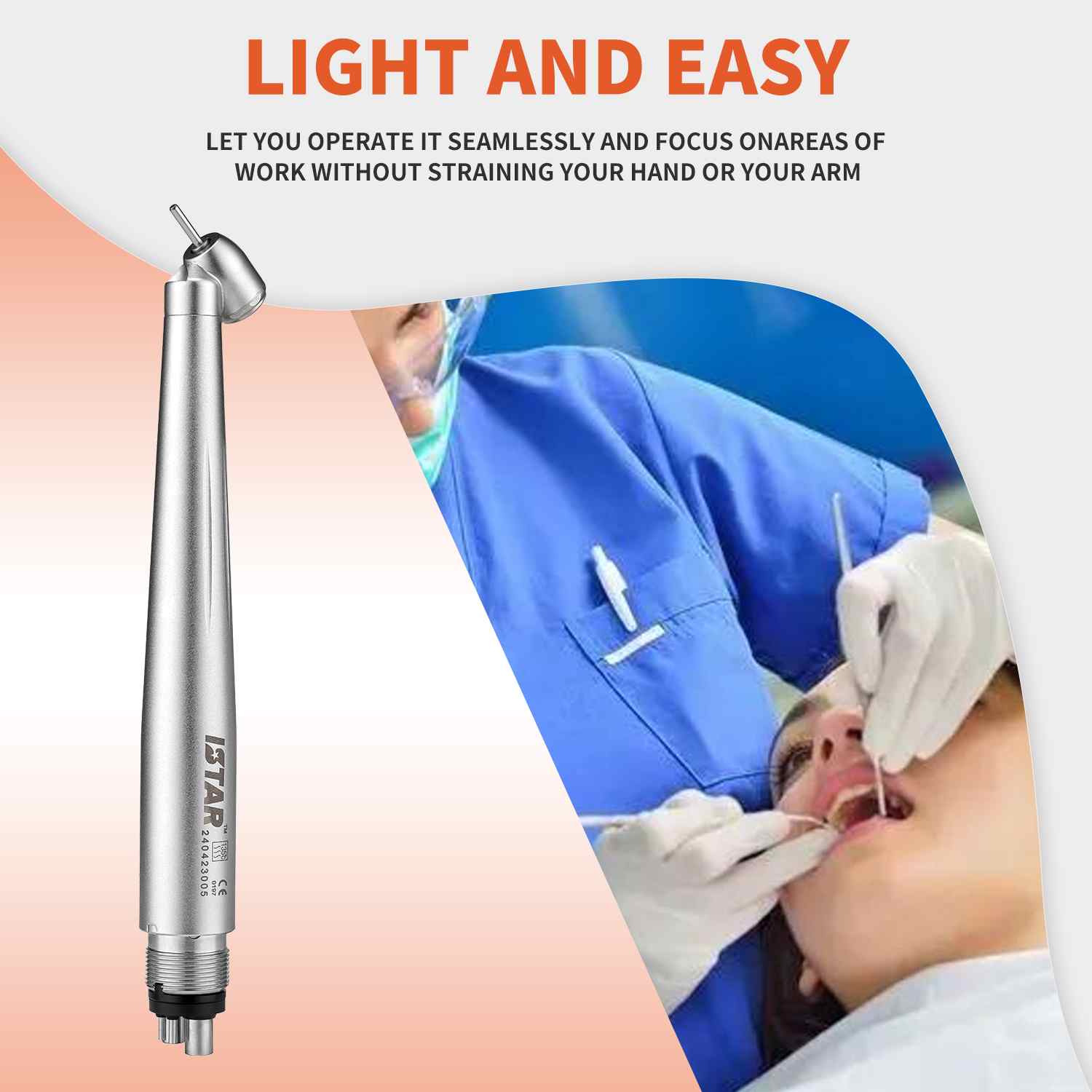 45 Degree High Speed Handpiece