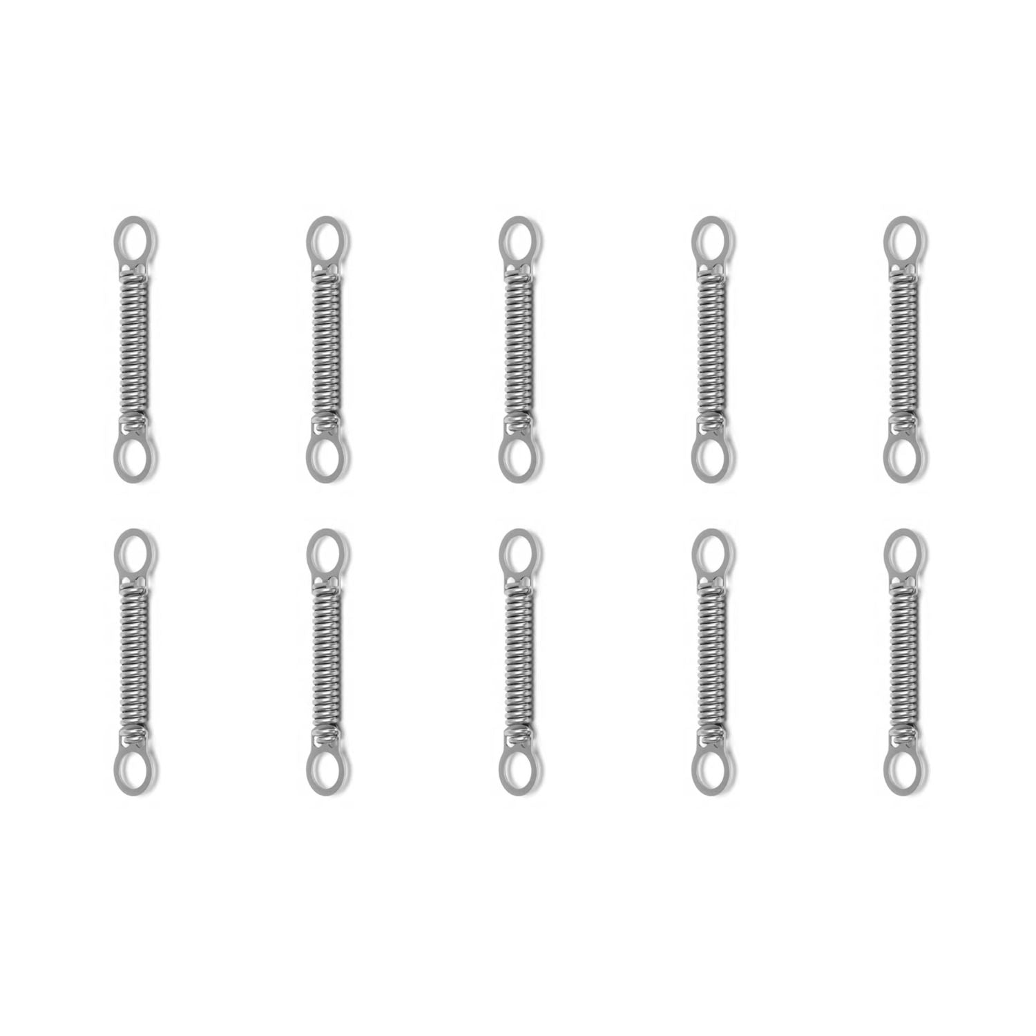 ISTAR Orthodontic Closed Coil Spring Braces, Metal Braces Springs, 10pcs/Bag