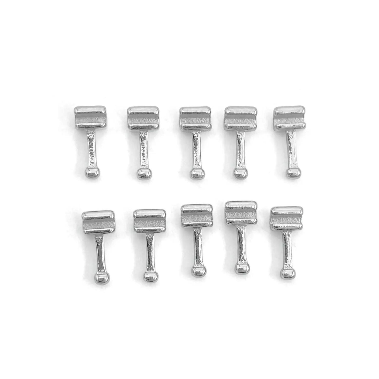 ISTAR Dental Kieferorthopädischer Crimphaken für Zahnspange, mit Haken, 10 Stück/Beutel