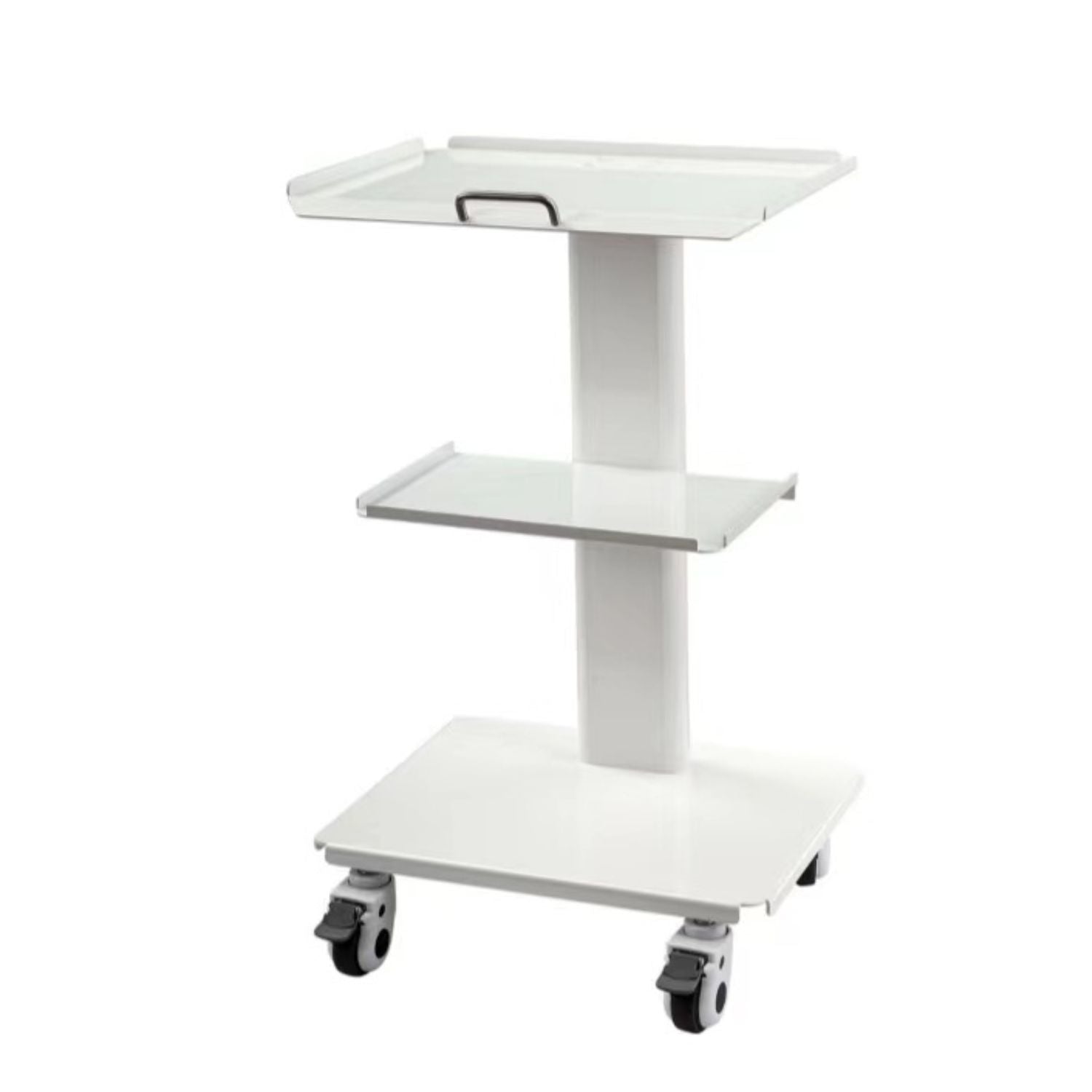 Dental Trolley Cart, Stainless Steel Dental Clinic Trolley, Dental Mobile Carts With Built-In Socket