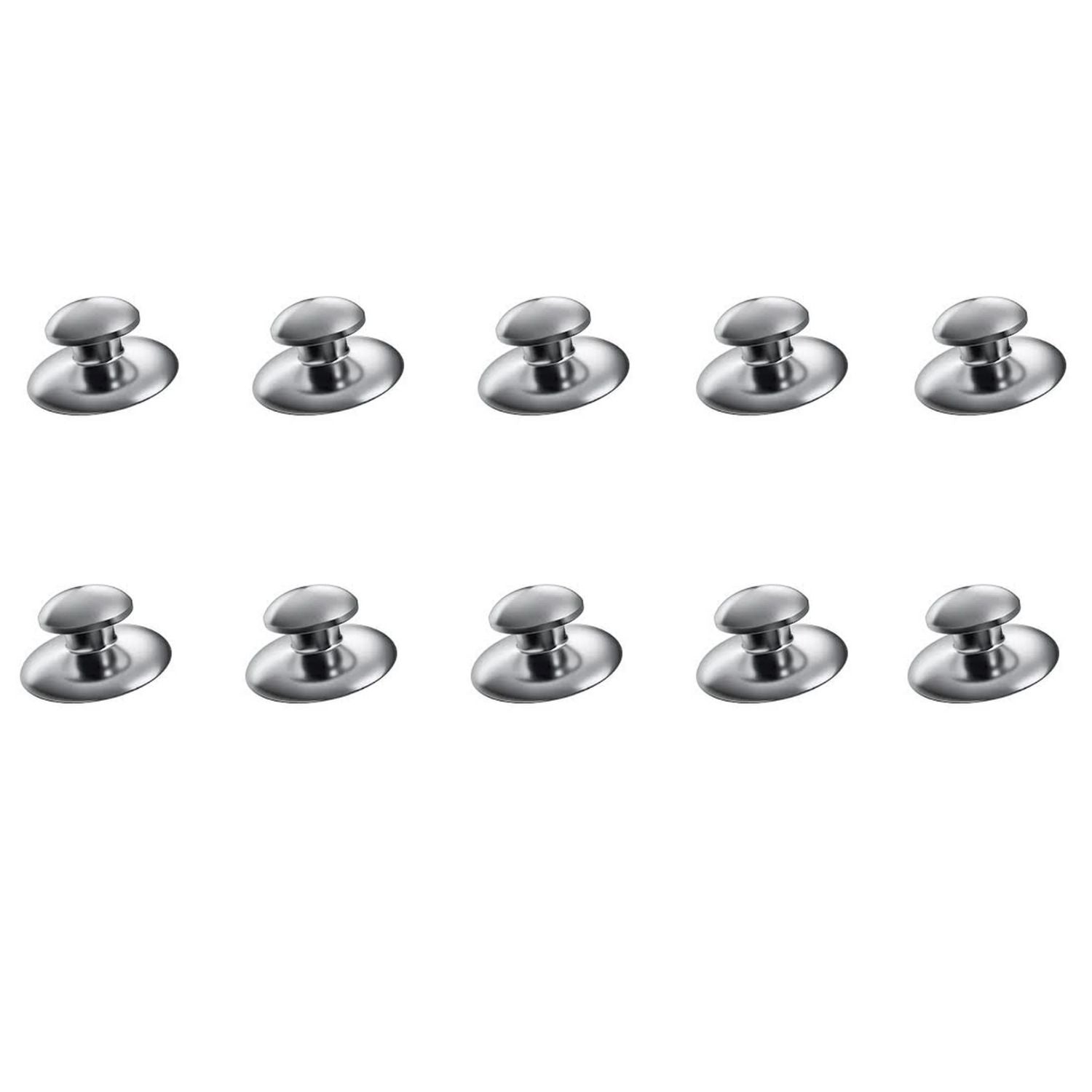 ISTAR Dental Orthodontic Lingual Button, Bondable, Monoblock Base, 10Pcs/Bag