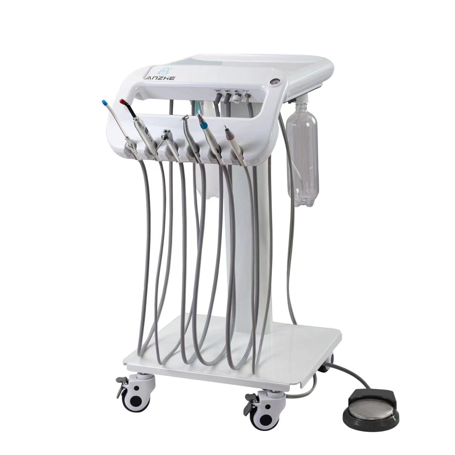 Unidad de succión dental portátil, Máquina de succión dental, Máquina de succión dental móvil, FM-370X