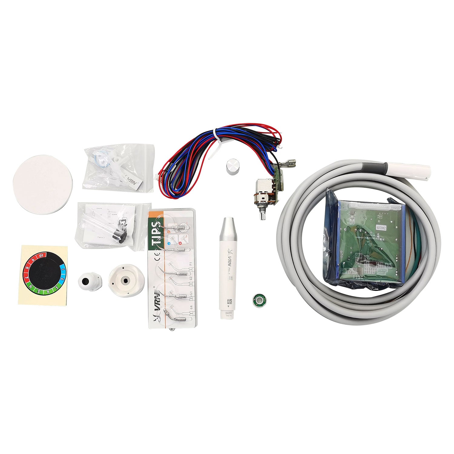 Built-In Ultrasonic Scaler with LED Detachable Piezo Handpiece