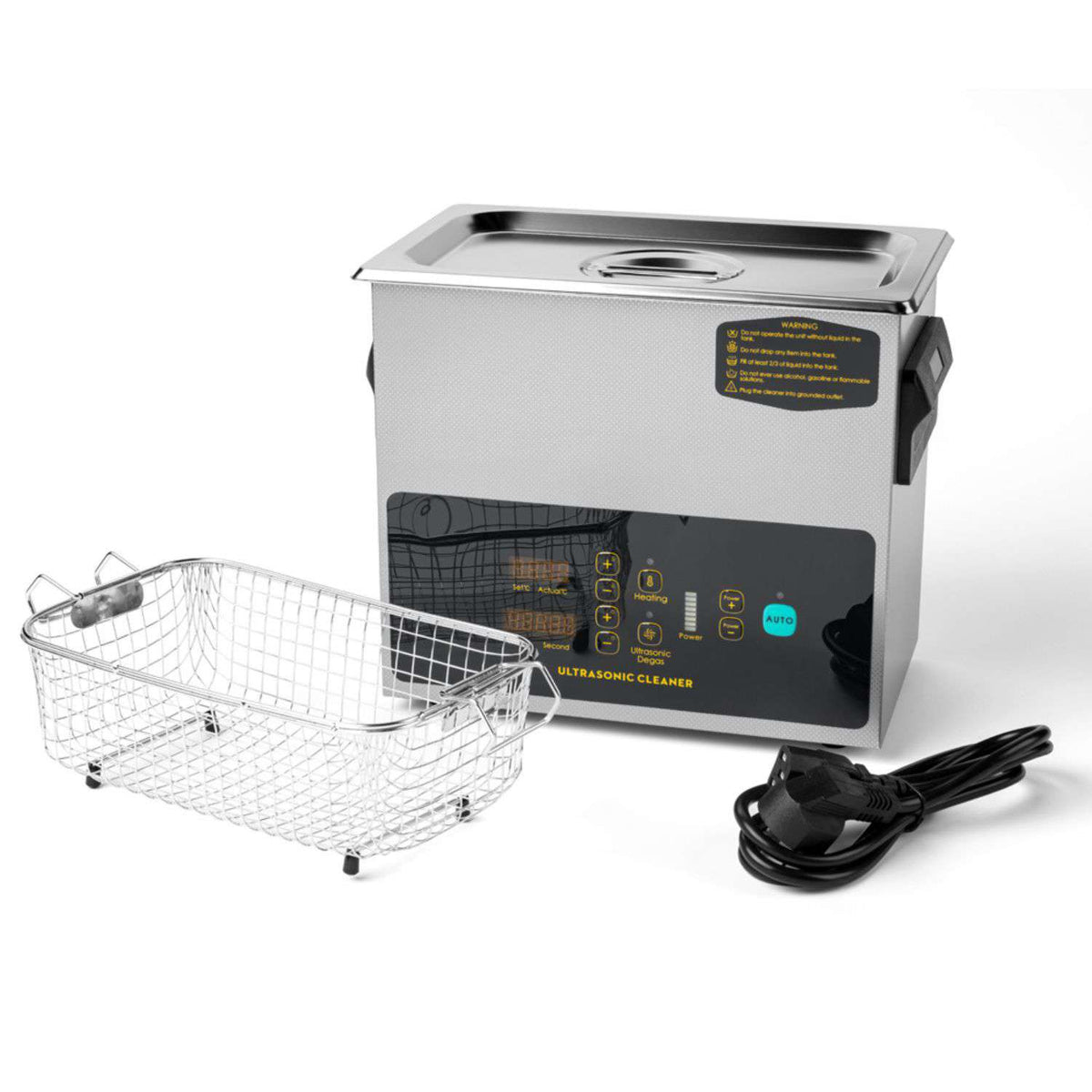 Ultrasonic Cleaner, Dental Cleaning Device For Instruments, 3L/6L/10L
