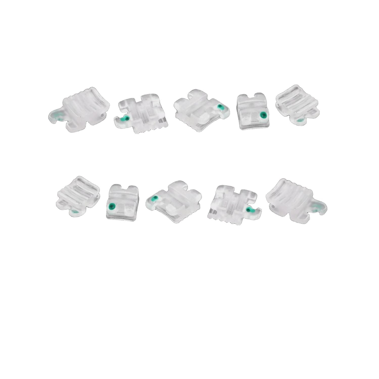 Ceramic Self Ligature Braces (MBT 022), Bracket Dentist, 20pcs/Box