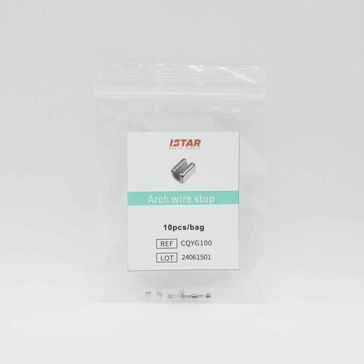 Stop Grande Punto Tappo Staffa Gancio Crimpabile Per Ortodonzia - Mini Stop Dentale 0,5 Mm E 0,8 Mm, Happydentist Denti Finti Stop Grande Punto Tappo Staffa Gancio Crimpabile Per Ortodonzia - Mini Stop Dentale 0,5 Mm E 0,8 Mm, Happydentist Denti Finti