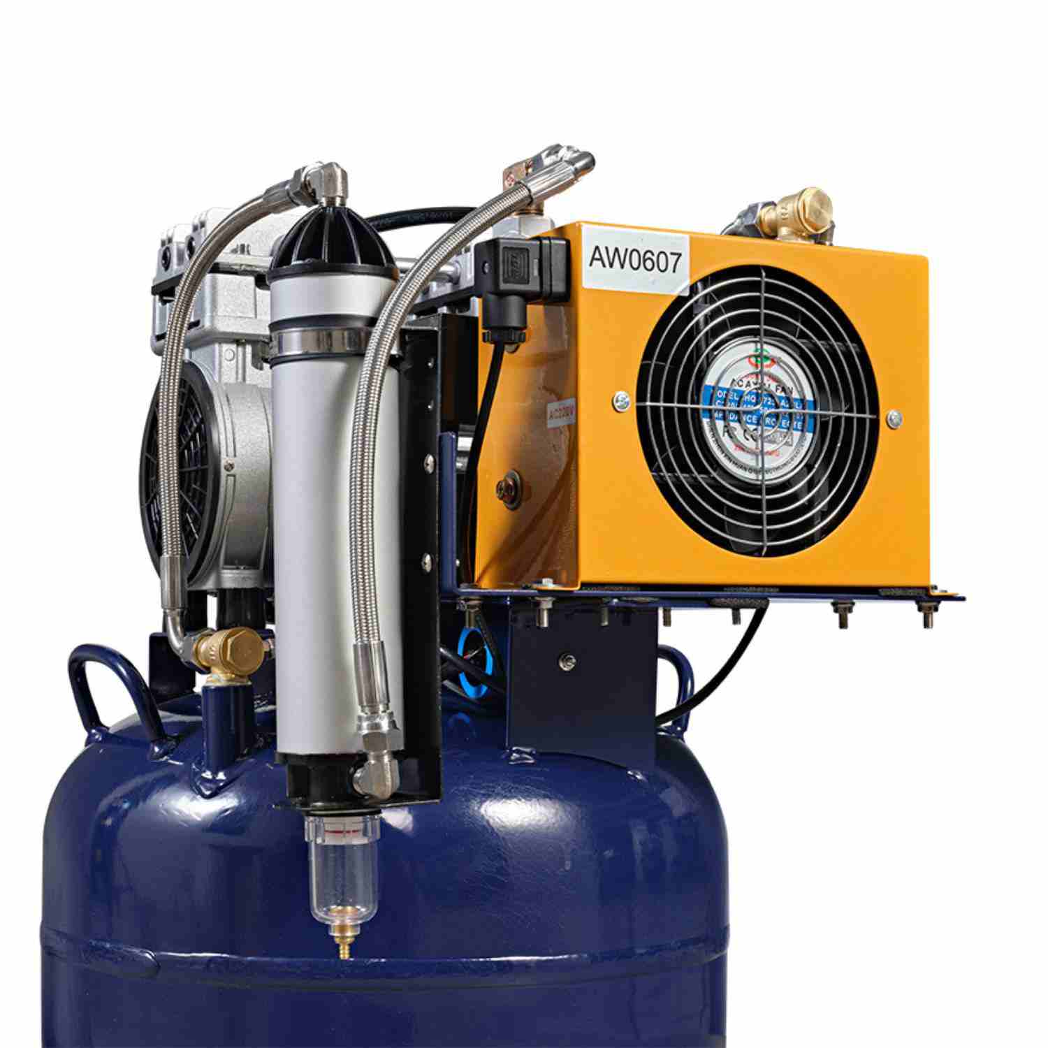 dental air compressor with dryer