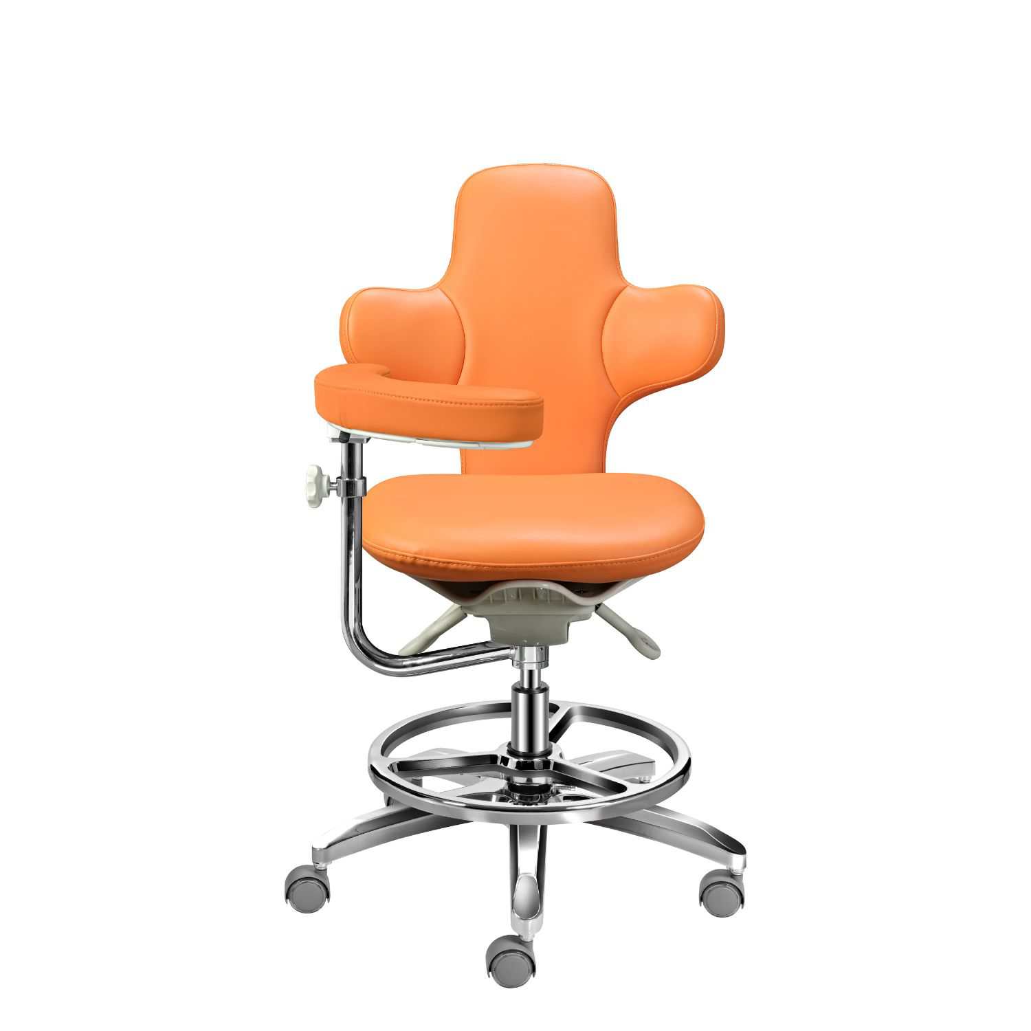 dental assistant chair with back support 