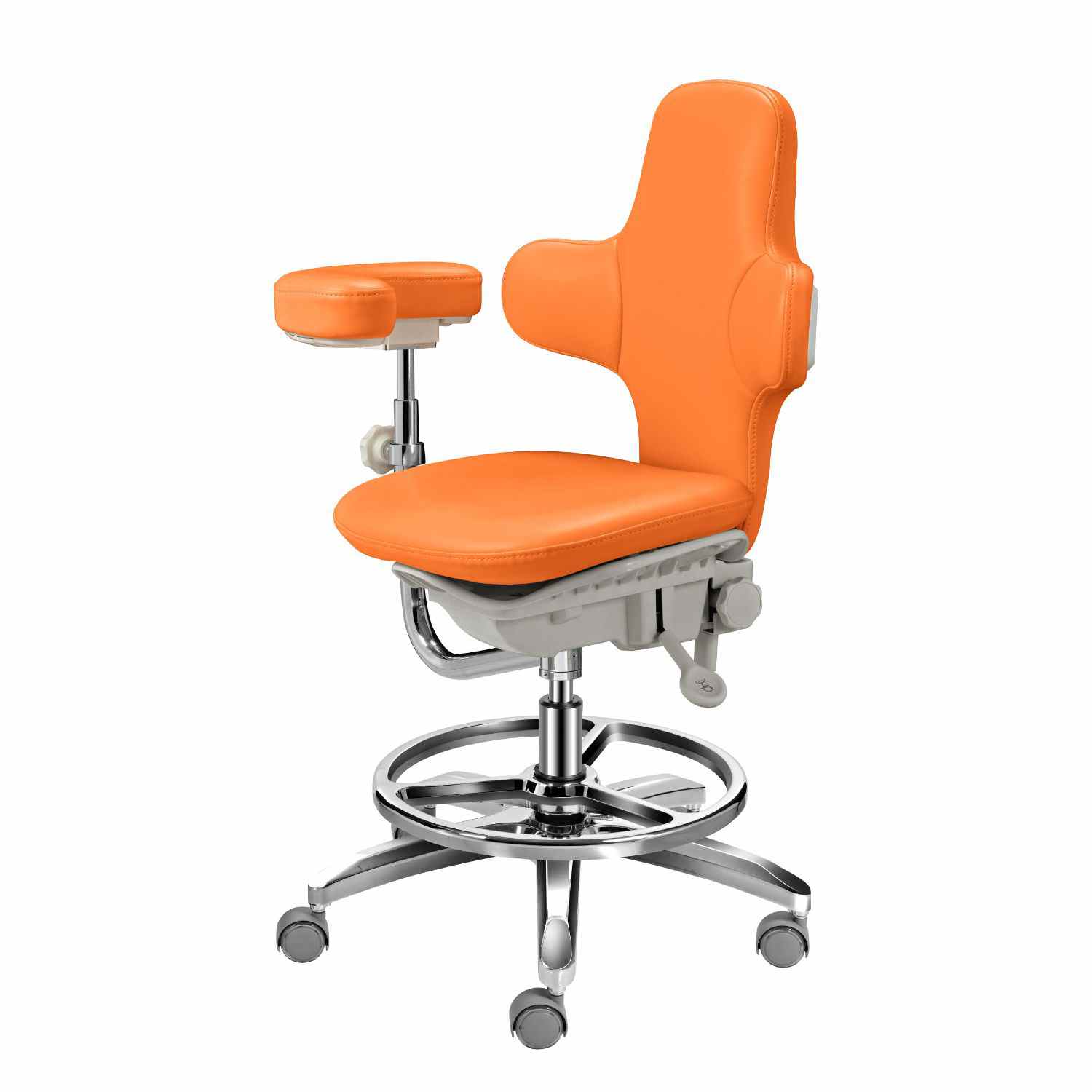 dental assistant chair with back support 