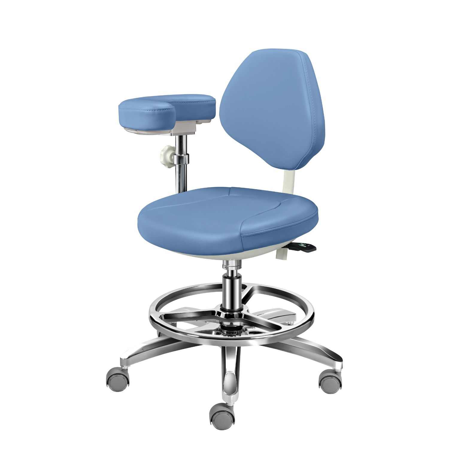 dental assistant chair with back support 