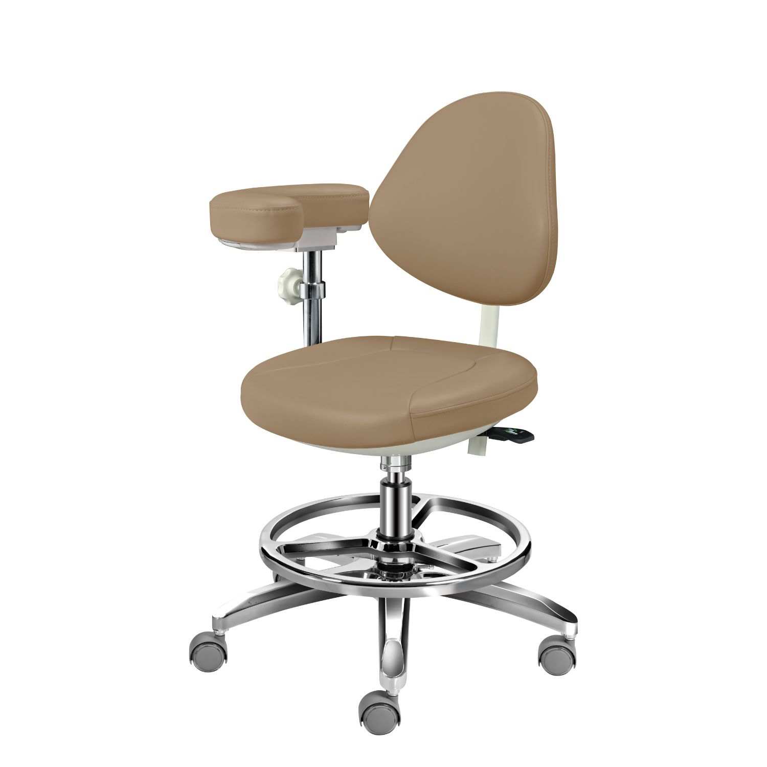 dental assistant chair with back support 