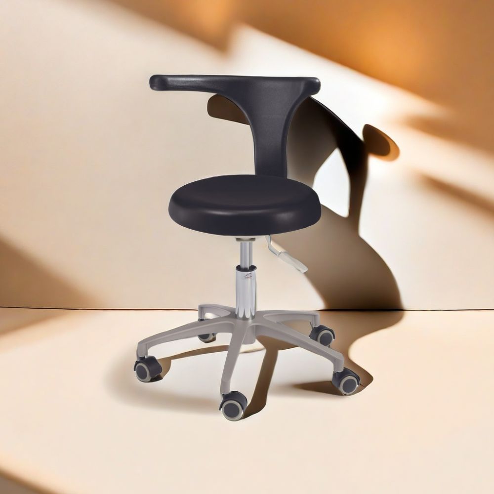 dental assistant chair with back support