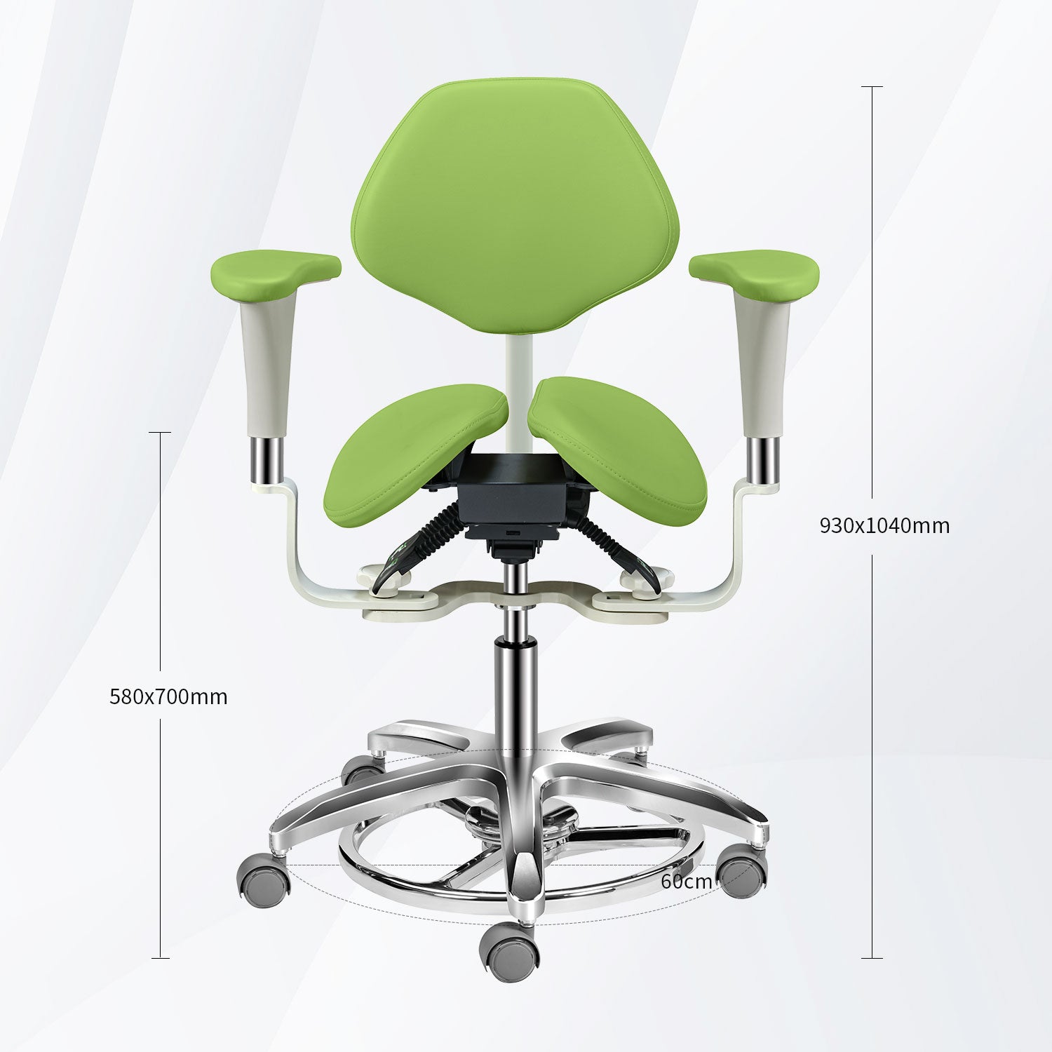 Ergonomic saddle chair discount