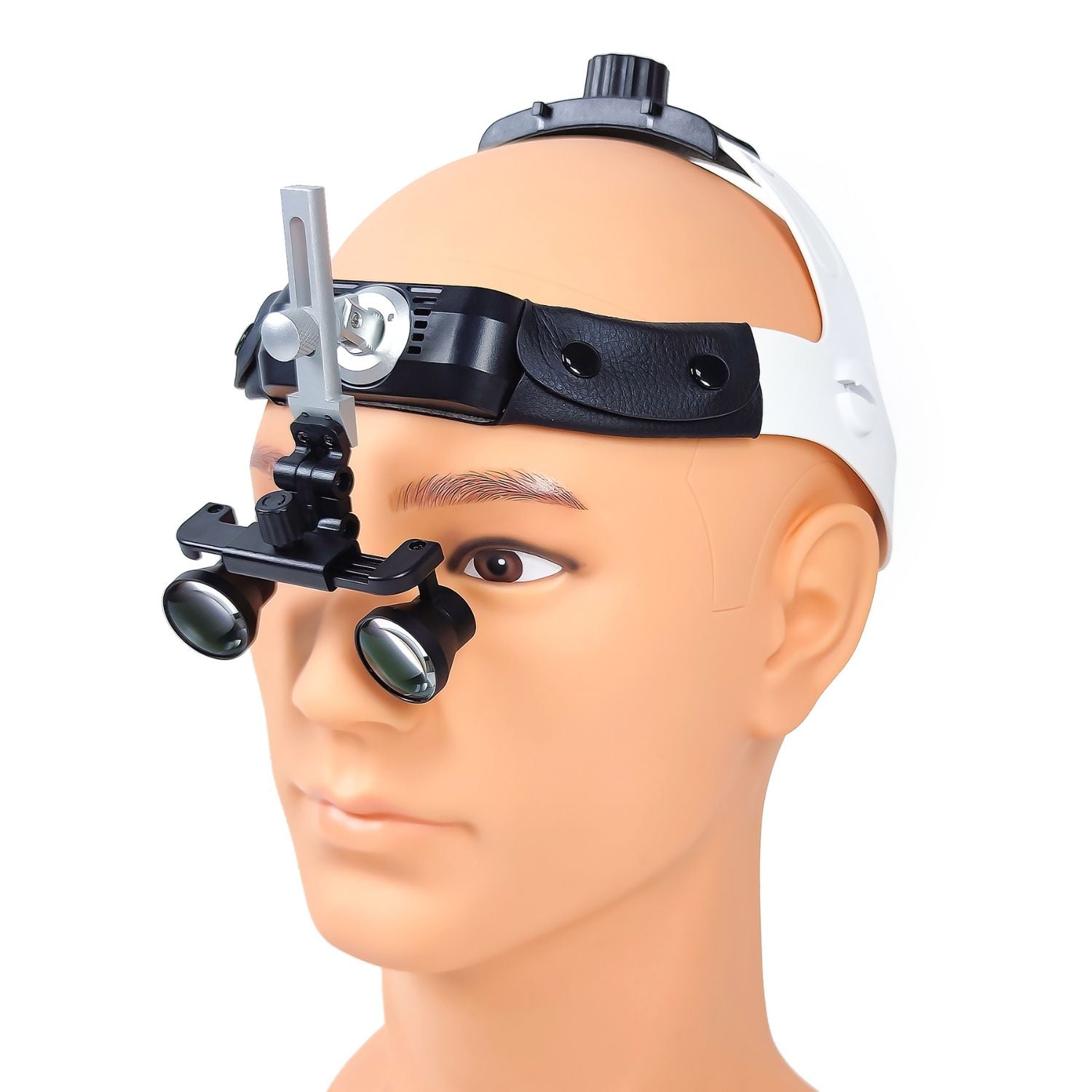 head mounted dental loupe