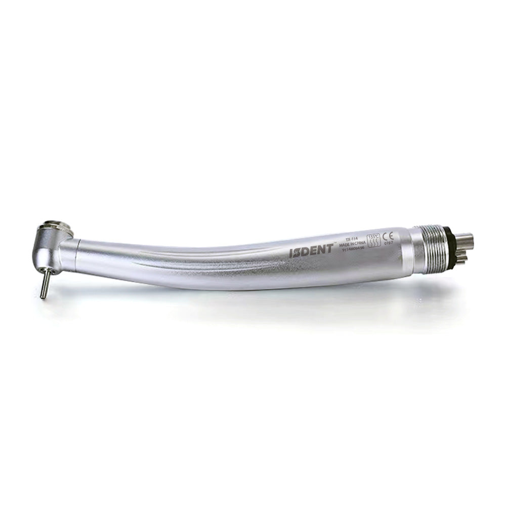 ISDENT Dental High Speed Handpiece, Ergonomic Airmotor Handpiece, 2/4 Hole & Push Button Handpiece