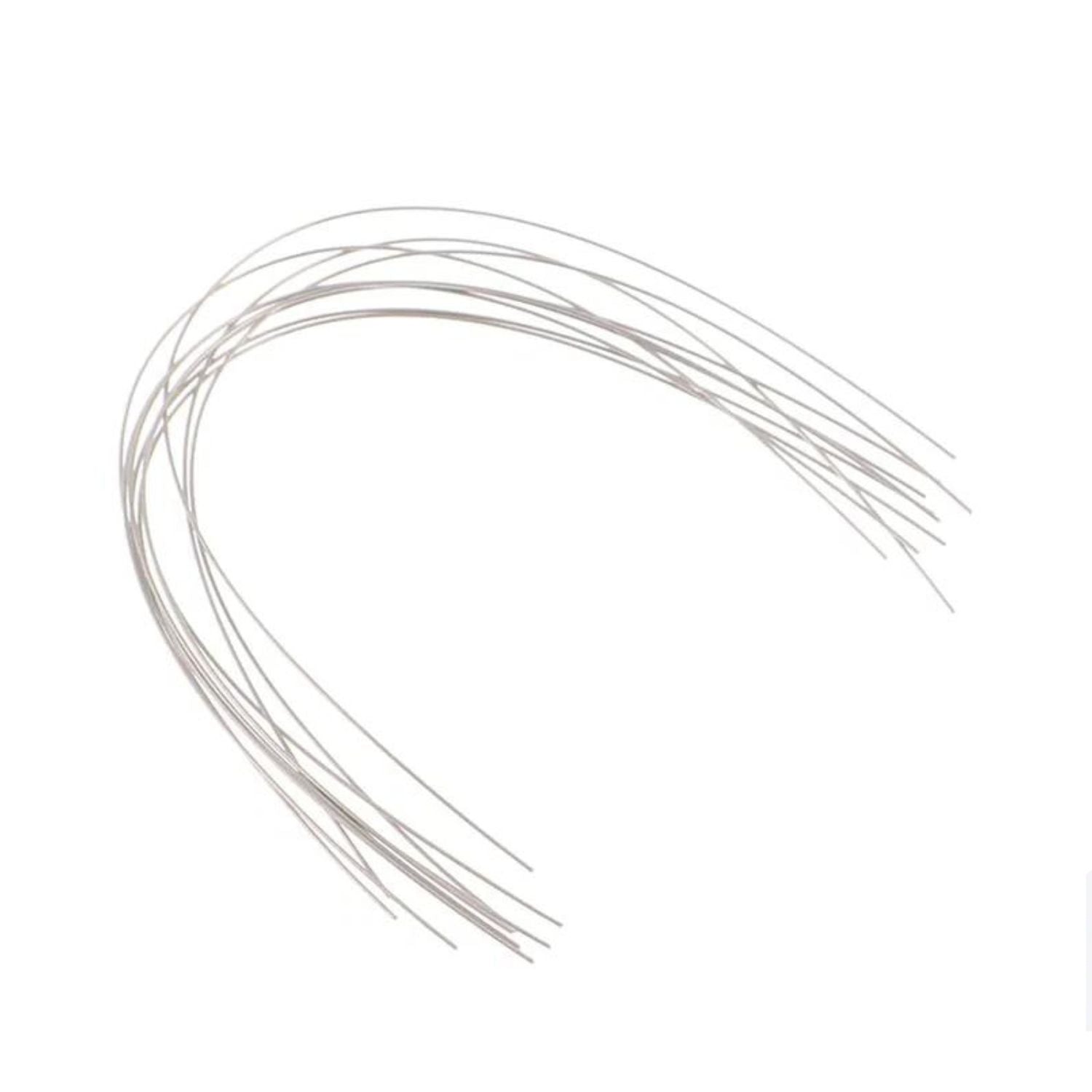 100pc Dental Stainless Steel Round Arch Wires – Orthodontic Arcs, Ovoid Form